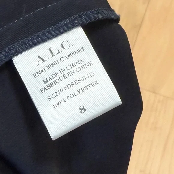 A.L.C. Women’s Inez Satin Dress - Picture 6 of 6